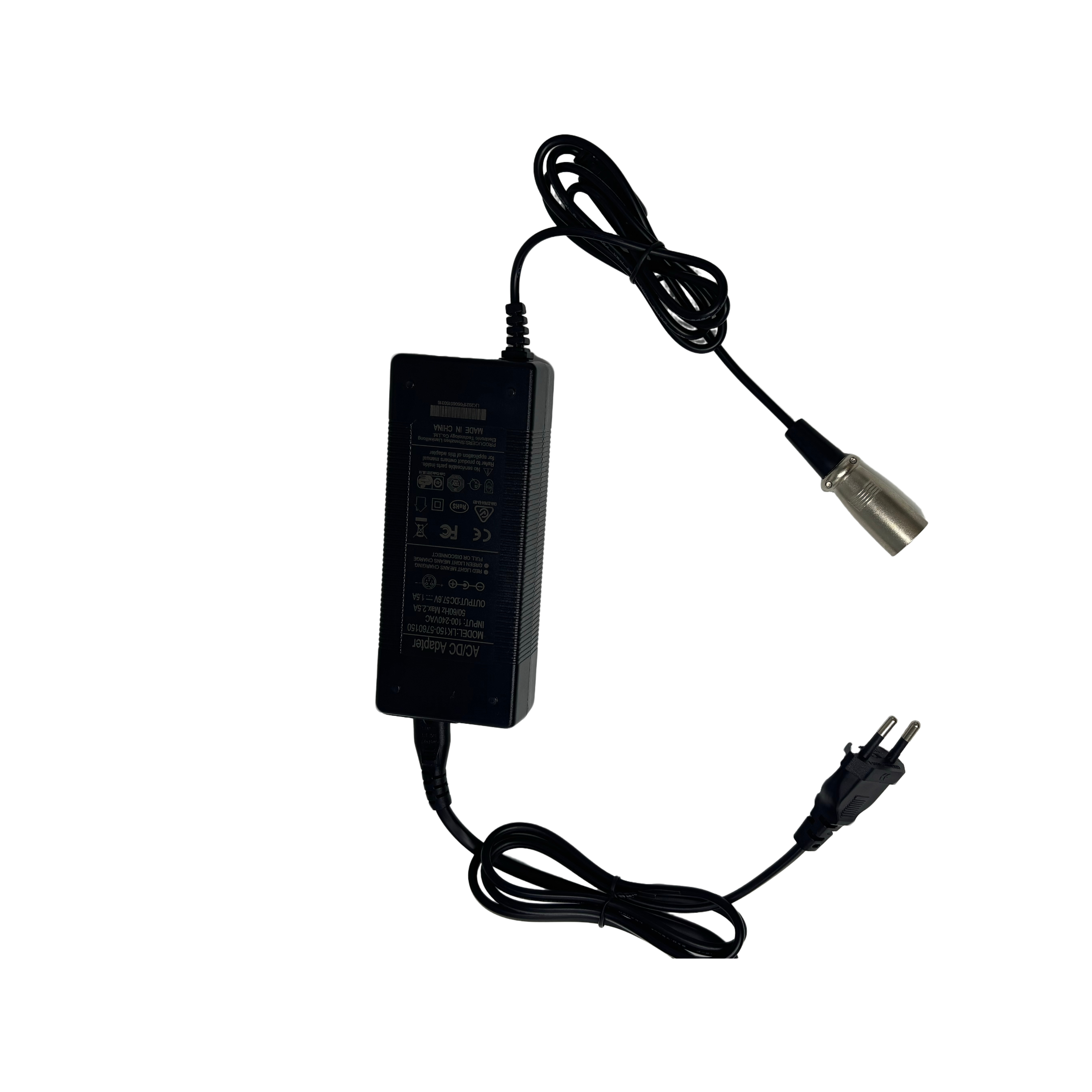 2026 Lilon 새로운 디자인 42V 2A 전기 스쿠터 고속 충전기 지능형 로봇 충전기