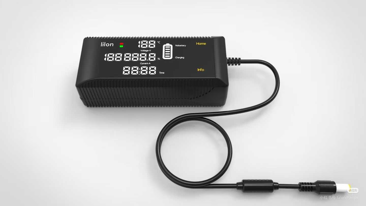 135W Charger with Led Charging Display Screen