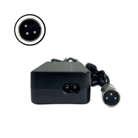 42V 2A Lithium Battery Power Adapter 3-Pin XLR Connector 36V Li-ion Eco-Friendly E-Bike Electric Scooter