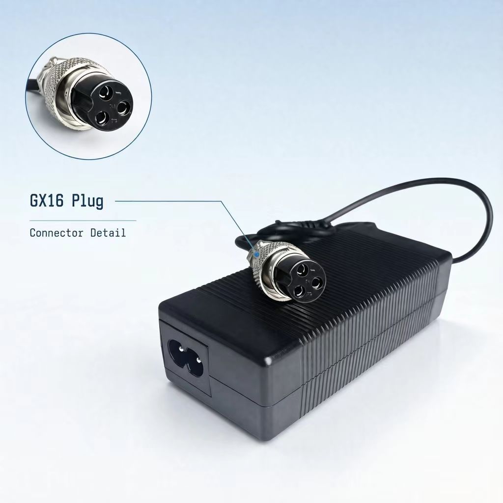 OEM 12.6V4A Ebike Battery Charger Lithium Power Supply for Electric Scooter Commuting Factory Direct