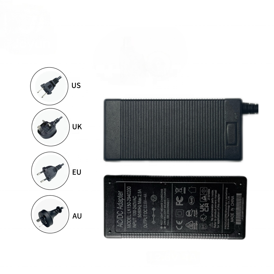 OEM 12.6V4A Ebike Battery Charger Lithium Power Supply for Electric Scooter Commuting Factory Direct